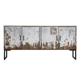 Claes Brown and White Antique Sideboard